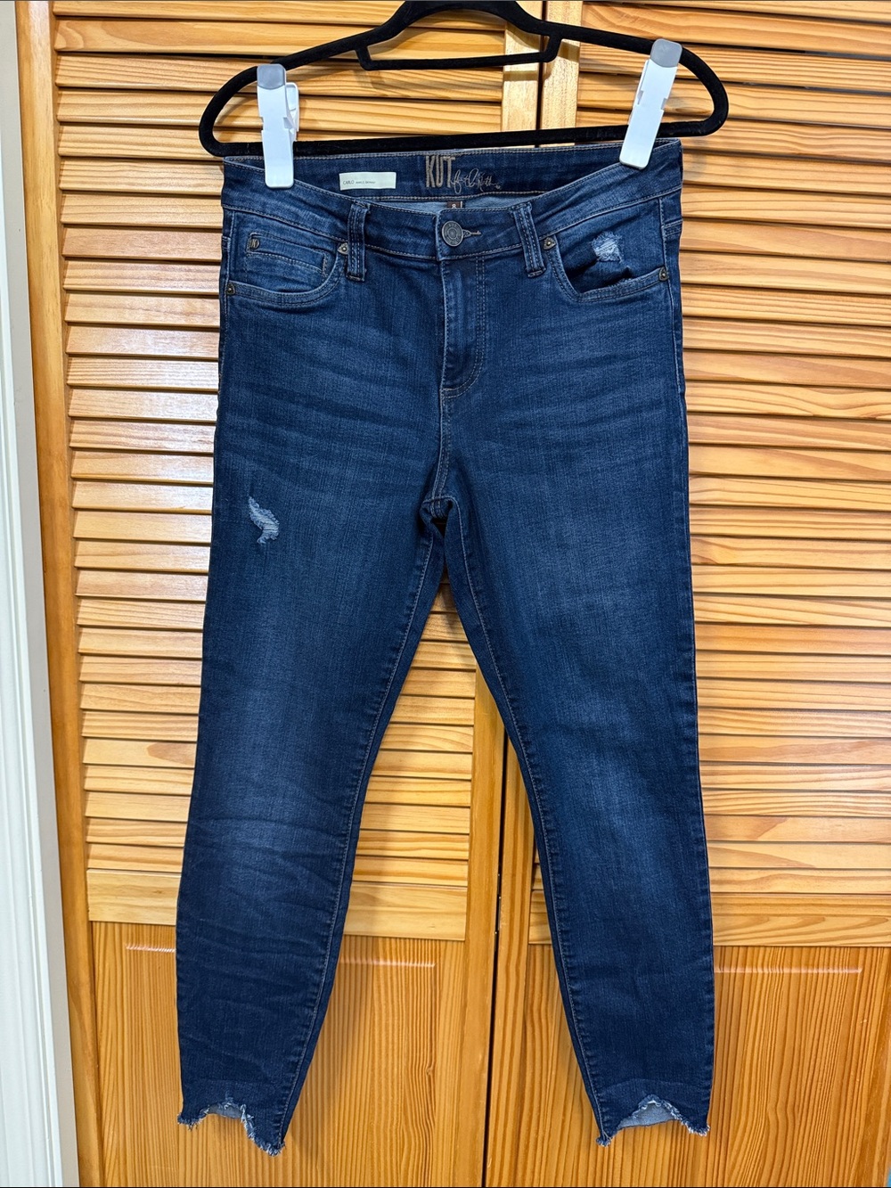 Kut from the Kloth Dark Indigo Skinny Jeans